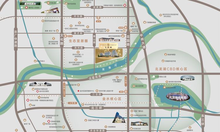 铁建投城发·花栖樾交通图