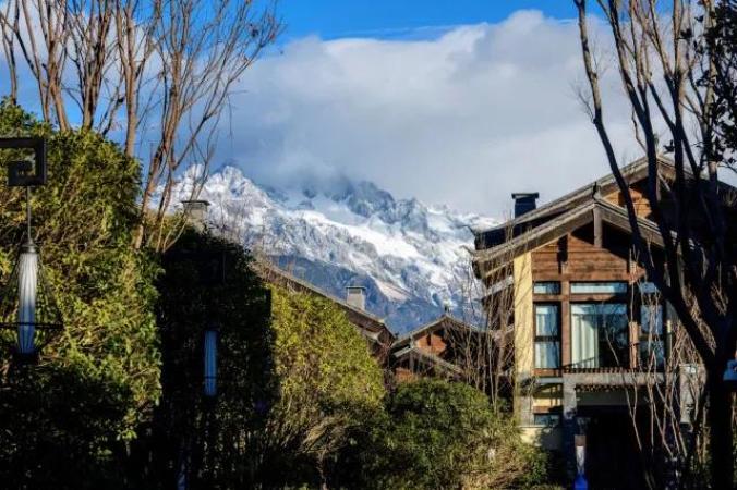 天瑞豪生丽江度假区实景图