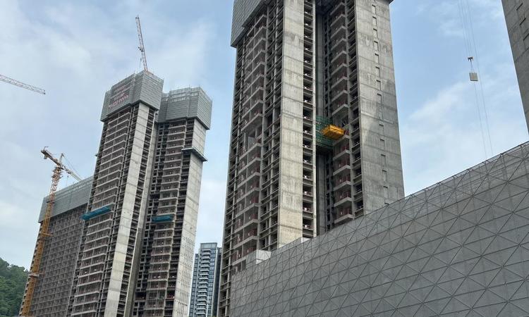 金众·云山海公馆施工进度图