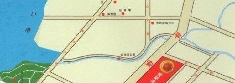恒祥湾富贵园交通图