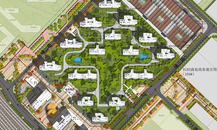 中车四方云汇楼层平面图