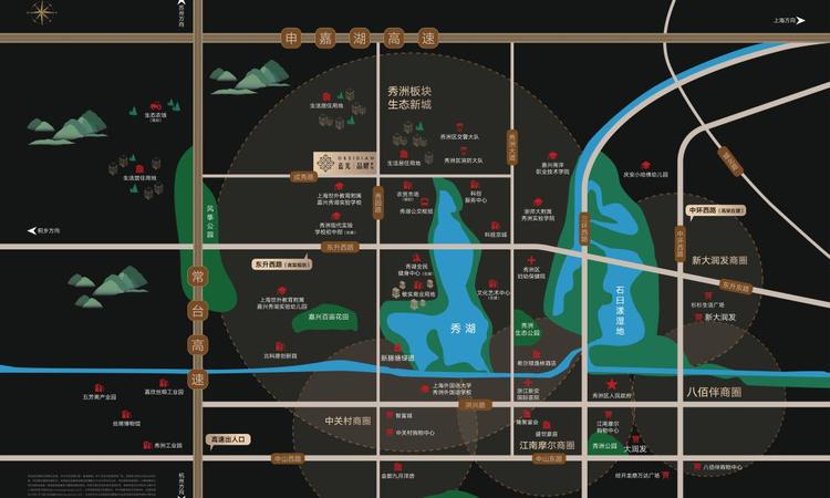 蓝光晶曜雅苑交通图