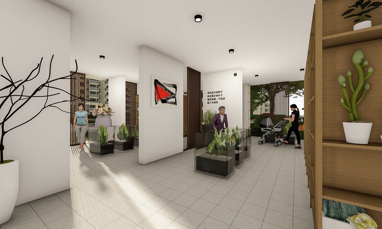 保利国际城中央花园B区楼层平面图