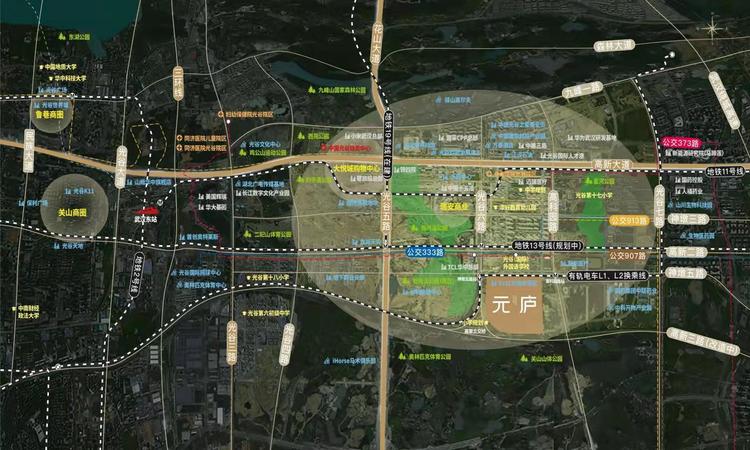 香港置地元庐交通图