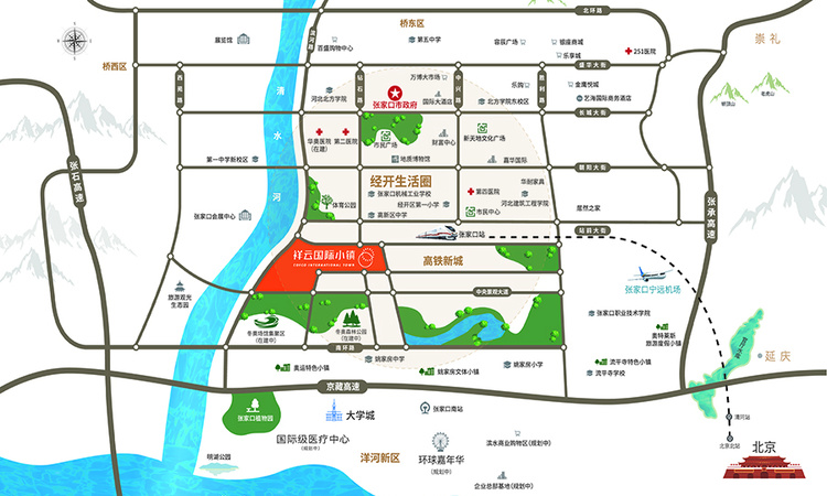 中粮·祥云国际交通图