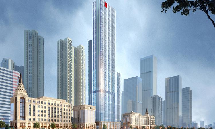 中海钻石湾·洋楼工馆效果图