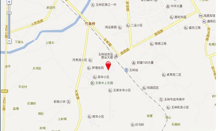 玉柴第壹城交通图