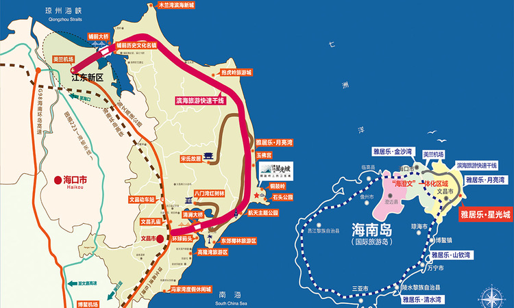 雅居乐星光城交通图