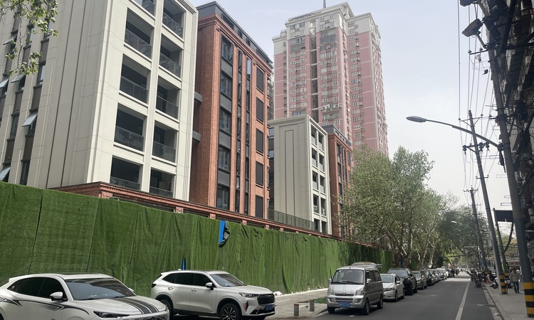 中国电建地产·汉口公馆施工进度图