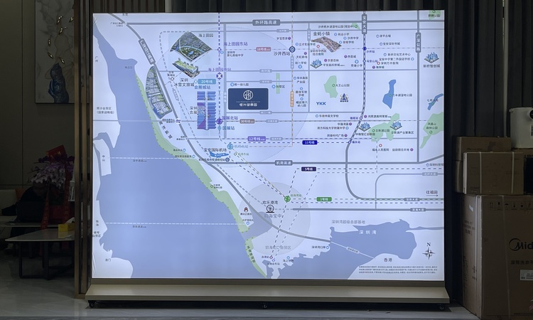 恒兴御景园交通图