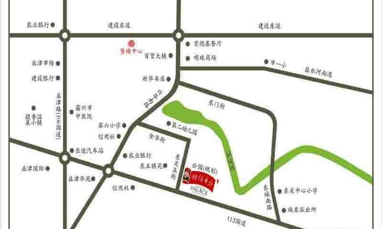 锦绣华府交通图