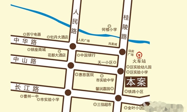 恒祥·彩虹城交通图