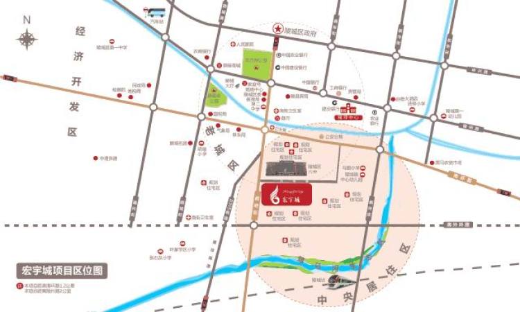 德州宏宇城交通图