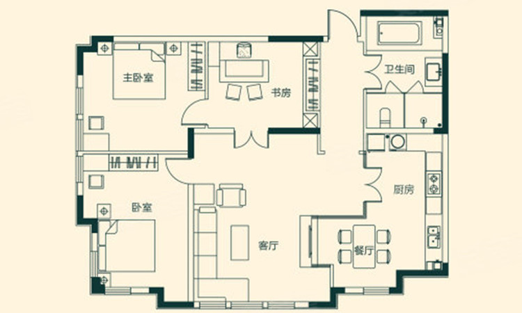 汇贤云玺楼层平面图