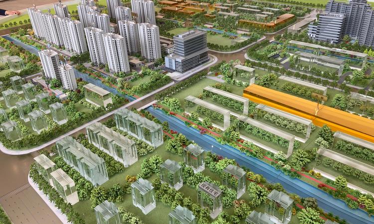 虹桥灿耀星城实景图