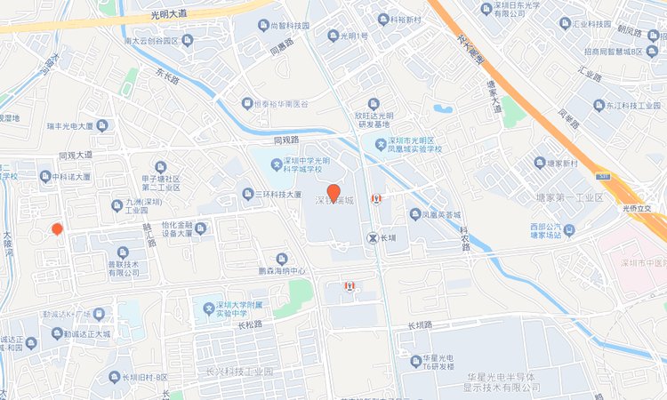 深铁瑞城Ⅱ交通图