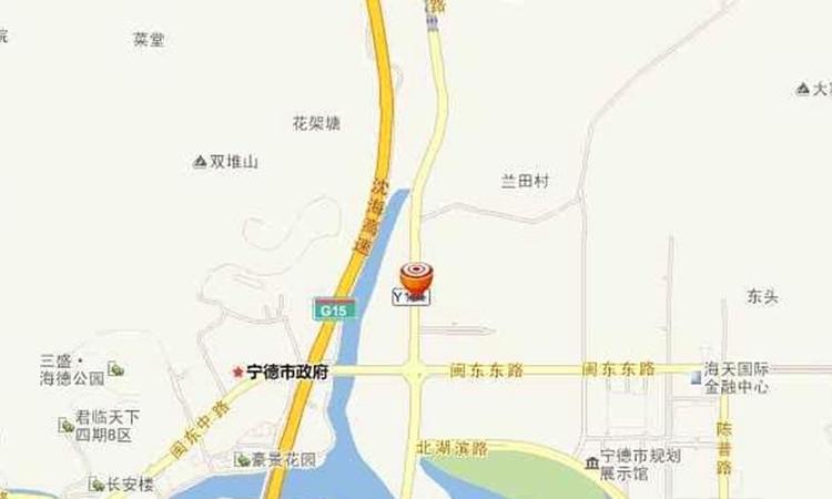 海天水岸阳光交通图