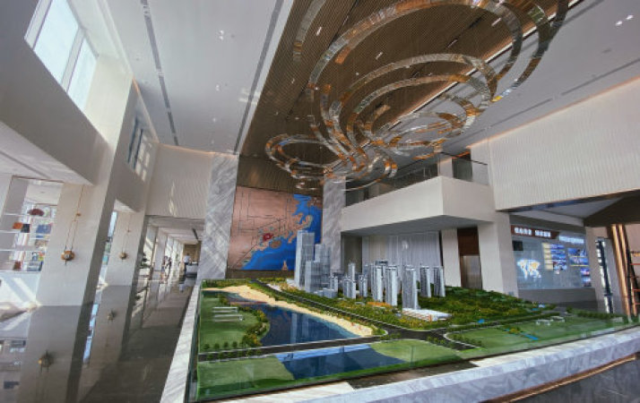 中交海发山海大观实景图