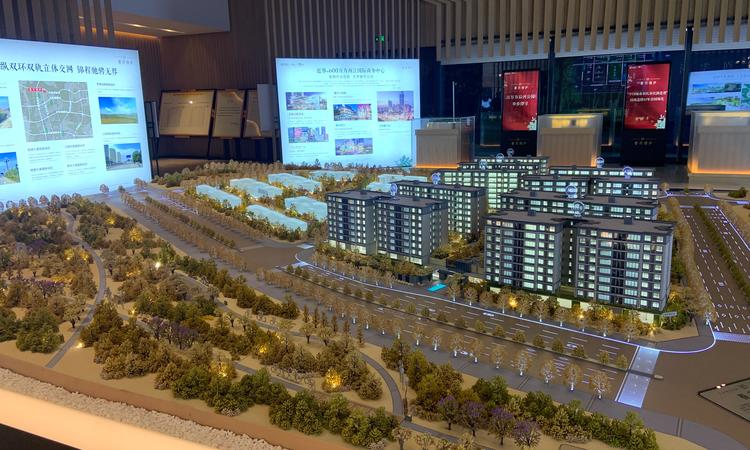 绿城春月锦庐实景图