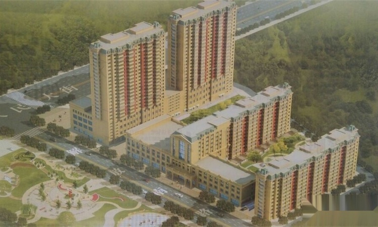鑫鹏广场效果图