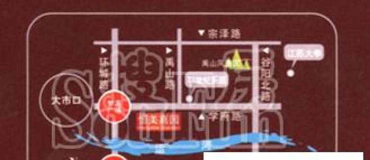 恒美嘉园交通图