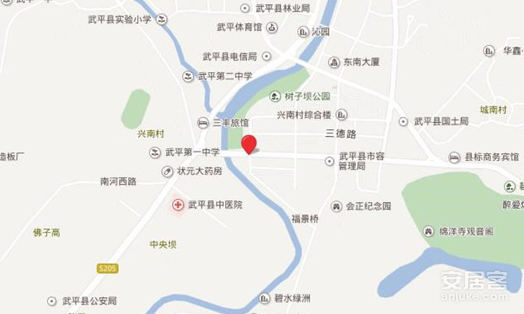 福景·碧水豪庭交通图