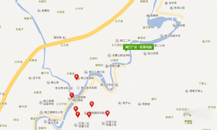 南江广达·虹景花园实景图