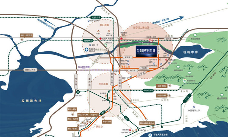 和达智慧生态城交通图