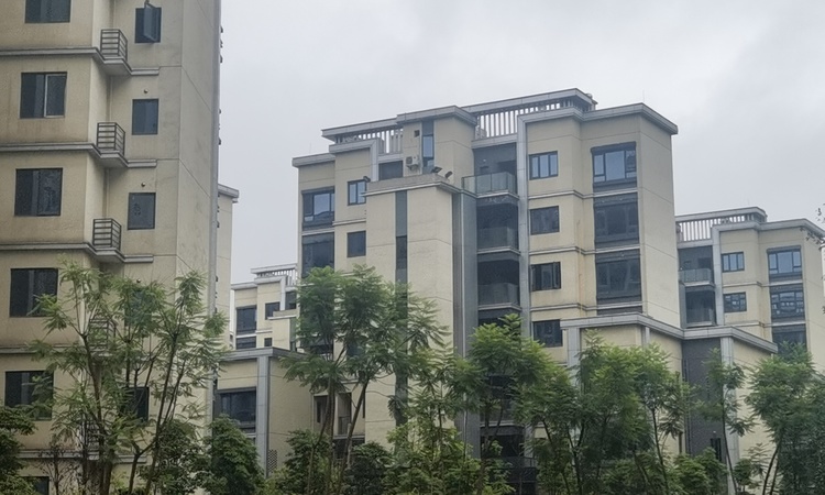 中国铁建南国天骄实景图