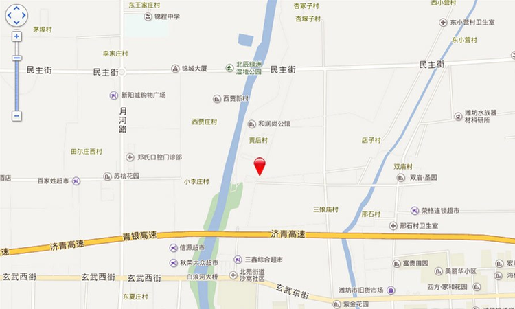 大川兰溪境界交通图