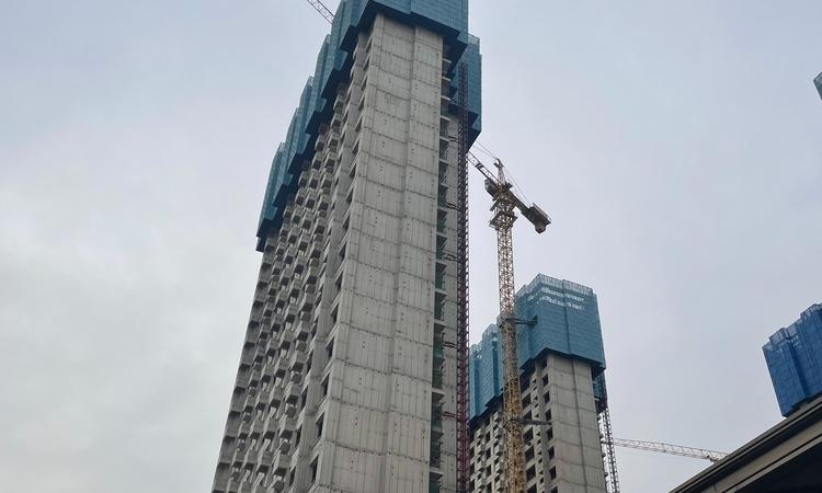 金地时代印施工进度图