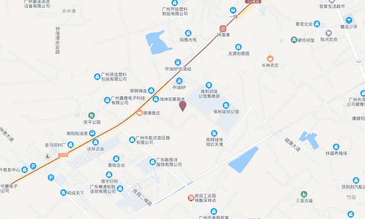  珠实·云悦花语交通图