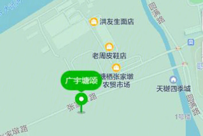 广宇塘颂交通图