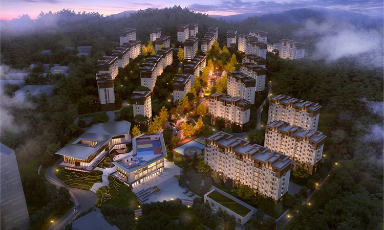 铂园金谷效果图