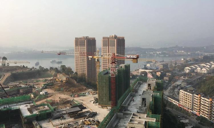 保利·山海大观施工进度图