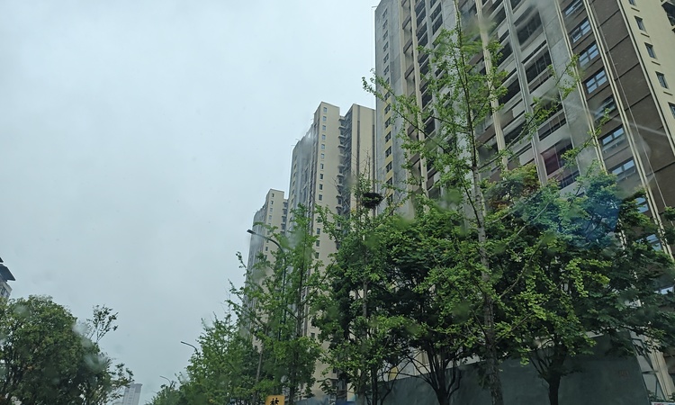  银城中奥君荟施工进度图