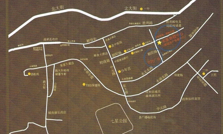 锦城·锦绣花园交通图