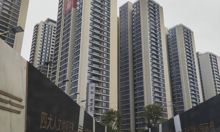 龙湖·青雲赋施工进度图
