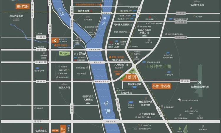泰鲁·禧玥交通图