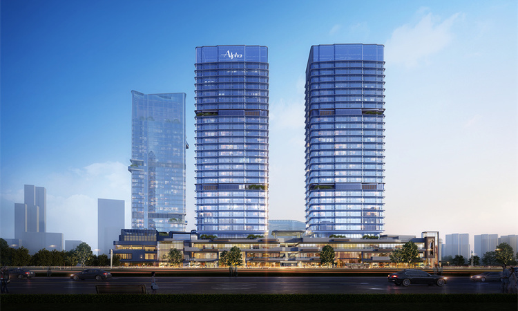 三利广场效果图