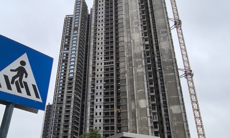 龙湖星玺·青云阙施工进度图