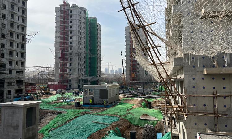 首开卓越建工·熙悦晴翠施工进度图