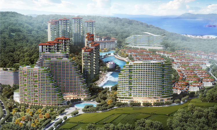 瀛景·抚心水乡效果图