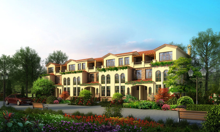 太子湖国际社区效果图