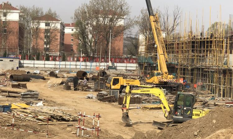 通用一城山河施工进度图