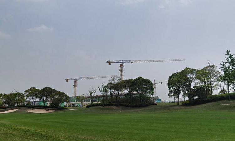 东滩·海上明月施工进度图