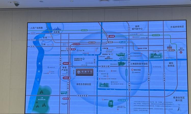 华发观澜半岛交通图