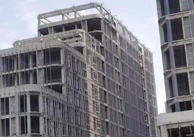 中深·濮阳中心施工进度图