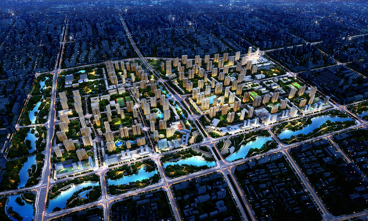 恒大金碧天下效果图