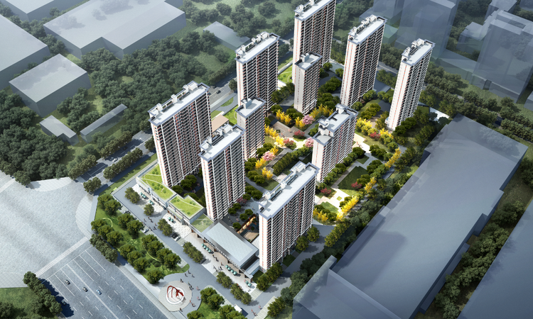 越秀青特·翰悦府效果图